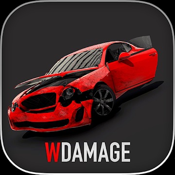 WDAMAGE: Car Crash Engine  App Free icon